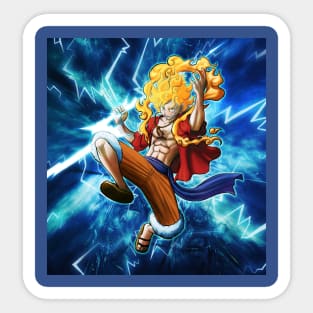 God of thunder (joy) 3 Sticker